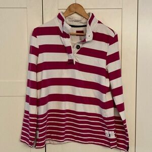 Joules Pink and White Shirt